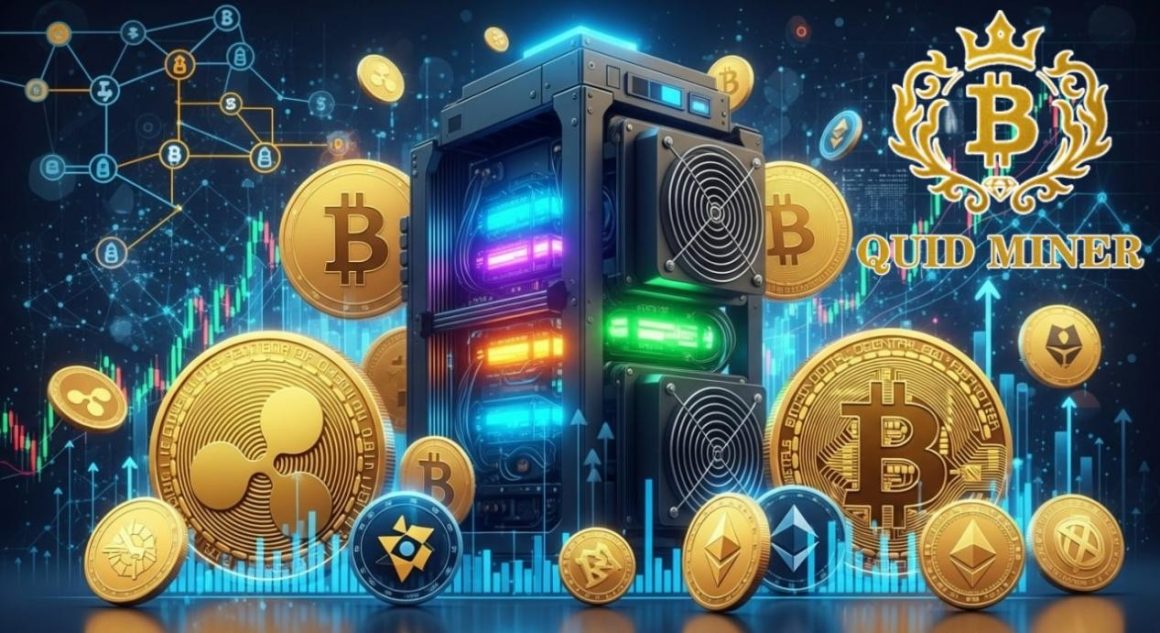 XRP and BTC ETFs Reshape Market as Quid Miner’s Green Cloud Mining Builds a Cash Flow Bridge