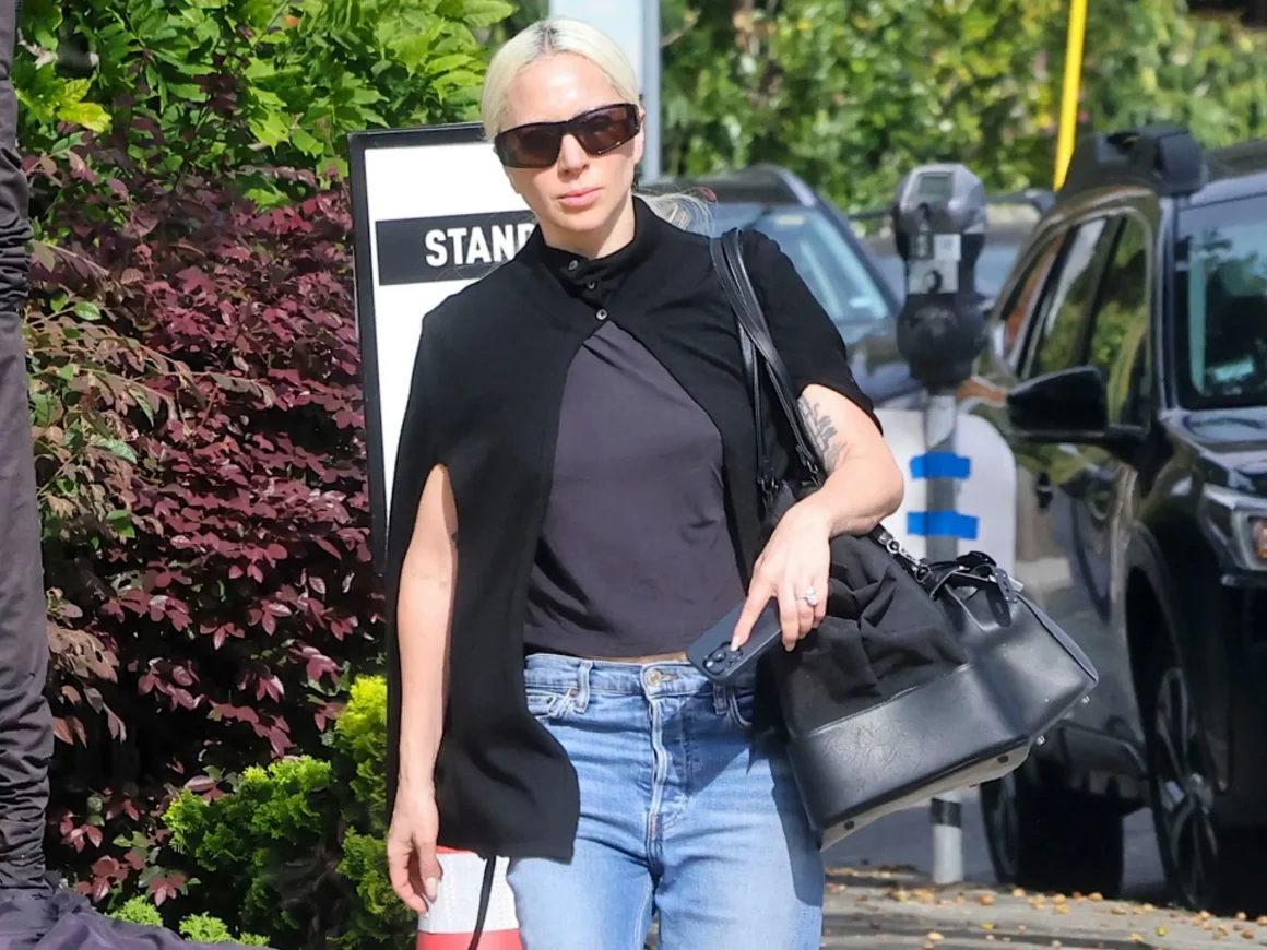 Lady Gaga Does New-Mom Dressing in a Very Lady Gaga Way